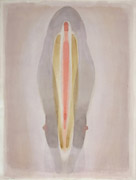 Serie: Abstrakte Aquarelle: Nr. 2, 75 x 56 cm
